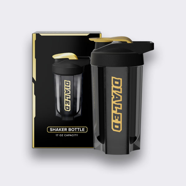 Dialed Shaker Bottle Black