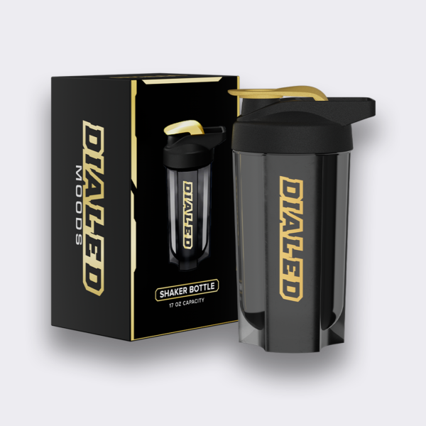 Dialed Shaker Bottle Black