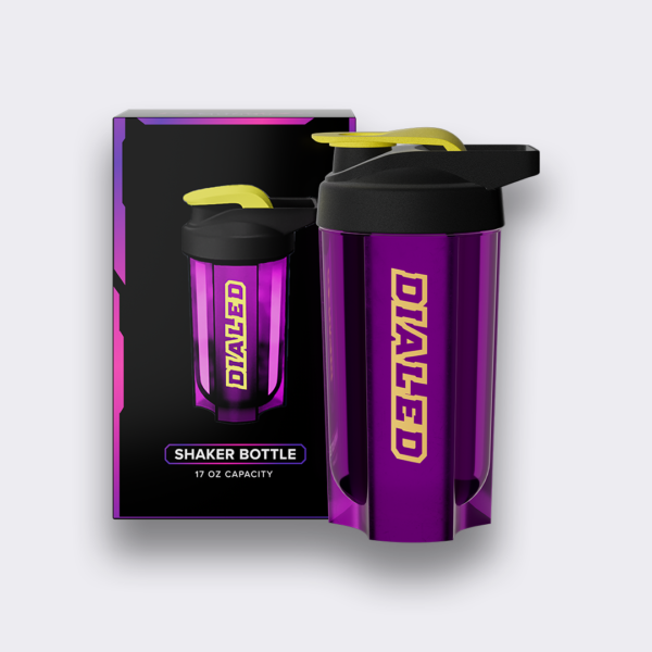 Dialed Shaker Bottle Purple