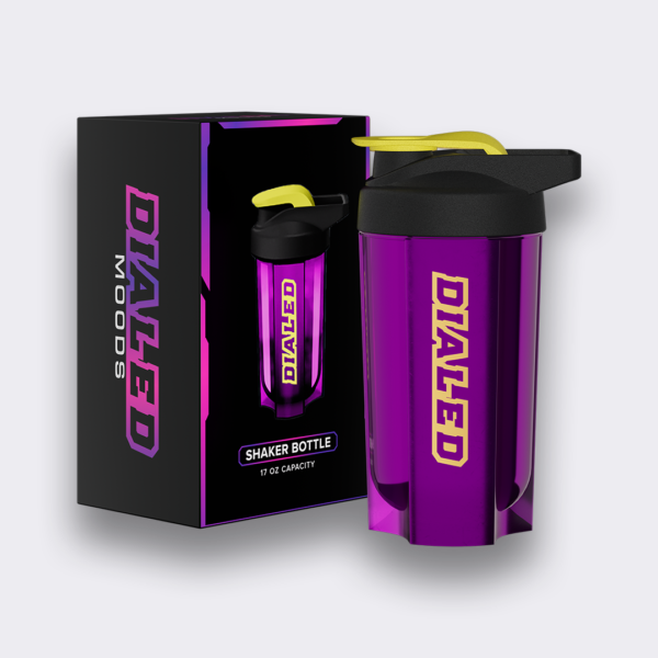 Dialed Shaker Bottle Purple