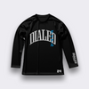Dialed MMA Rash Guard Blue