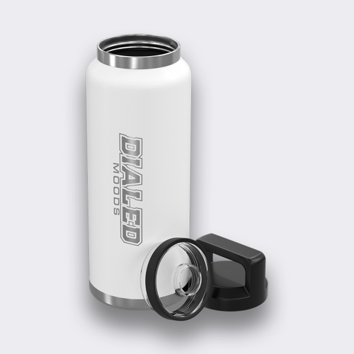 32oz Insulated Water Bottle (White)